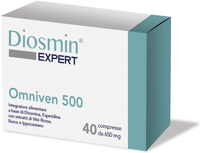 DIOSMIN EXPERT OMNIVEN 500 40 COMPRESSE - farmanauta.it