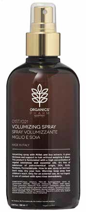 ORGANICS PHARM VOLUMIZING SPRAY MILLET AND SOY 250 ML - farmanauta.it