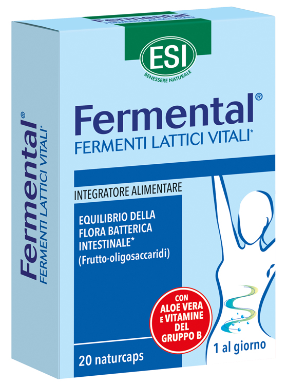 ESI FERMENTAL MAX 20 NATURCAPS - farmanauta.it