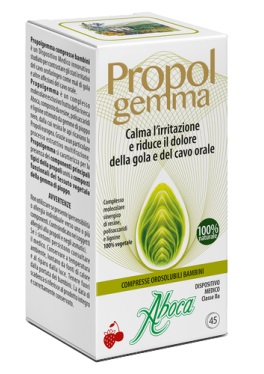 PROPOLGEMMA BAMBINI 45 COMPRESSE OROSOLUBILI 480 MG - farmanauta.it