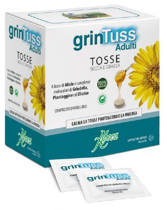 GRINTUSS ADULTI 20 COMPRESSE CON POLIRESIN 1,5 G - farmanauta.it