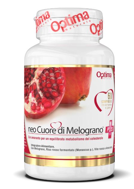 CUORE DI MELOGRANO NEO CUORE DI MELOGRANO PLUS 60 COMPRESSE 816 MG - farmanauta.it