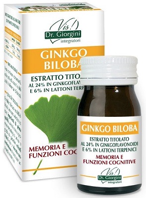 GINKGO BILOBA ESTRATTO TITOLATO 60 PASTIGLIE - farmanauta.it