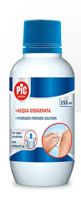 PIC SOLUTION ACQUA OSSIGENATA 10 VOLUMI PEROSSIDO DI IDROGENO 3% 250 ML - farmanauta.it