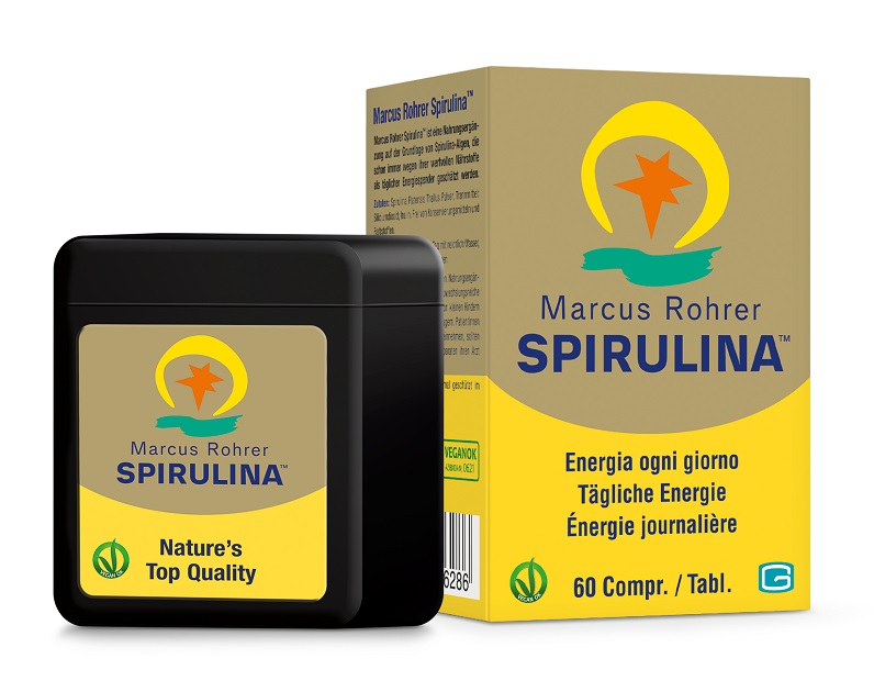 SPIRULINA MARCUS ROHRER 60 COMPRESSE - farmanauta.it
