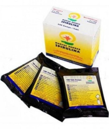 SPIRULINA MARCUS RICARICA 180 COMPRESSE - farmanauta.it
