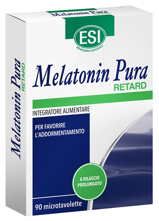 ESI MELATONIN PURA RETARD 90 MICROTAVOLETTE - farmanauta.it