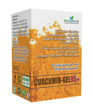 CURCUMIN GEL 95+ 20 BUSTINE DA 5 ML - farmanauta.it