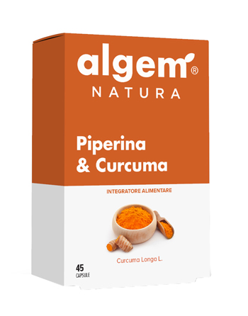 PIPERINA & CURCUMA 45 CAPSULE - farmanauta.it