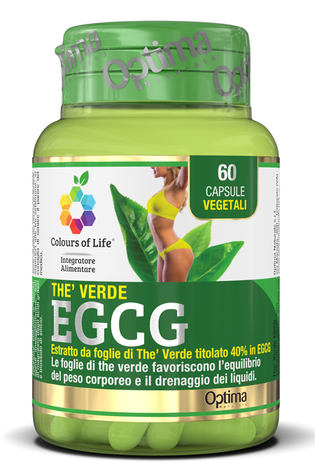 COLOURS OF LIFE THE VERDE EGCG 60 CAPSULE VEGETALI - farmanauta.it