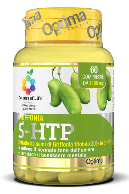 COLOURS OF LIFE GRIFFONIA 5-HTP 60 COMPRESSE 1100 MG - farmanauta.it
