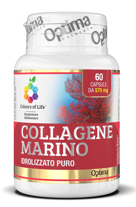 COLOURS OF LIFE COLLAGENE MARINO IDROLIZZATO PURO 60 CAPSULE 575 MG - farmanauta.it