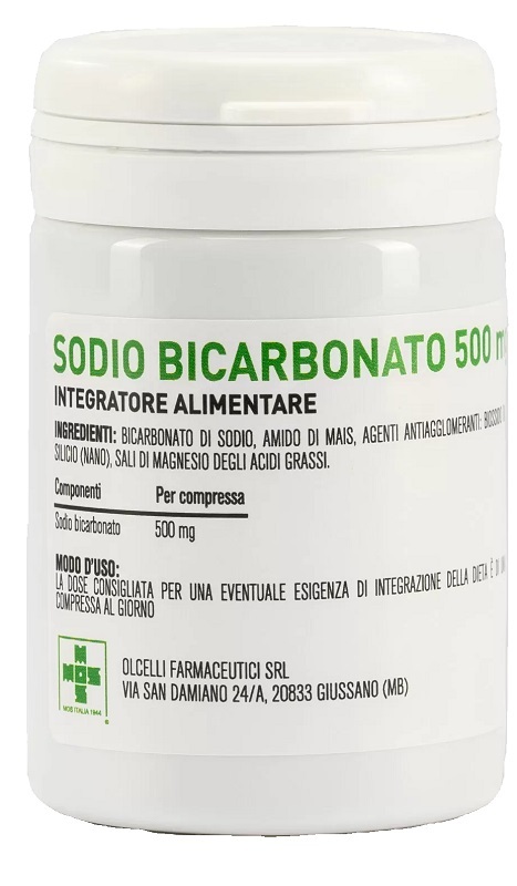 SODIO BICARBONATO 500 MG 100 COMPRESSE - farmanauta.it
