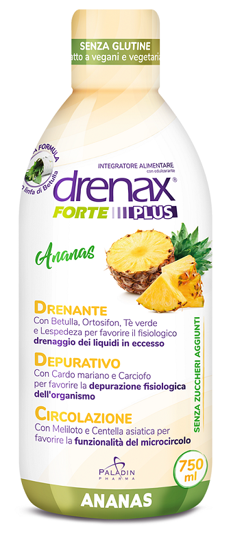 DRENAX FORTE PLUS ESOTICO CON ESTRATTO D'ANANAS 750 ML - farmanauta.it