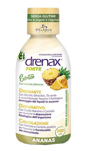 DRENAX FORTE ESOTICO CON ESTRATTO D'ANANAS 300 ML - farmanauta.it