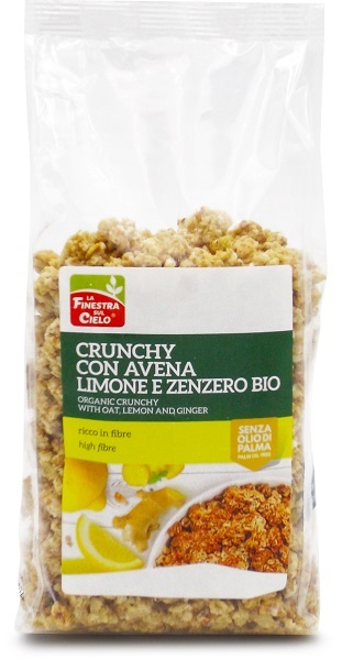 CRUNCHY CON AVENA LIMONE E ZENZERO - farmanauta.it