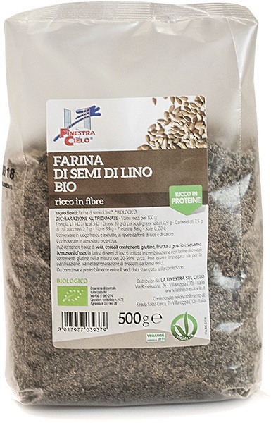 FARINA DI SEMI DI LINO - farmanauta.it