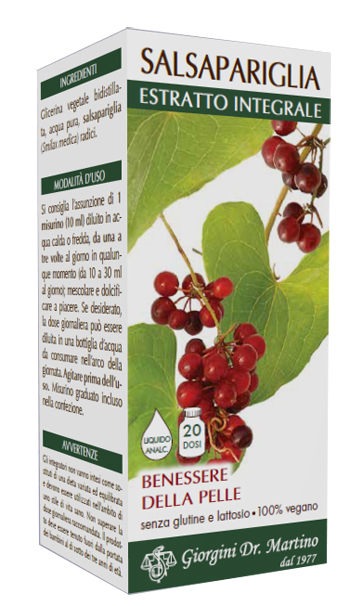 SALSAPARIGLIA ESTRATTO INTEGRALE 200 ML - farmanauta.it