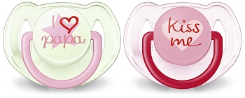 SUCCHIETTO LOVE 6-18 MESI FEMMINA 2 PEZZI - farmanauta.it