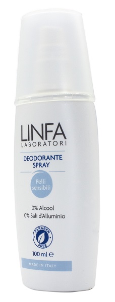 LINFA DEODORANTE SPRAY PELLI SENSIBILI 100 ML - farmanauta.it