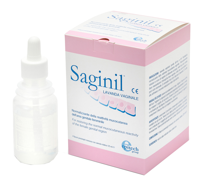 SAGINIL SOLUZIONE VAGINALE 4 FLACONI DA 125 ML - farmanauta.it