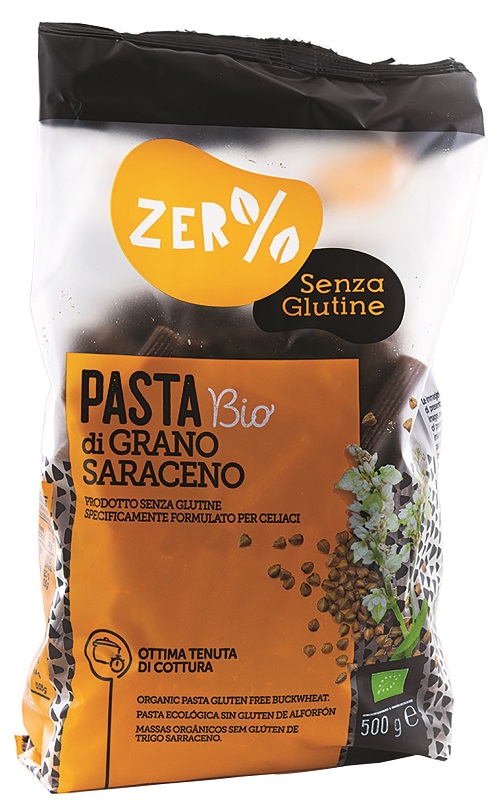 ZER% GLUTINE RIGATONI DI GRANO SARACENO BIO 500 G - farmanauta.it