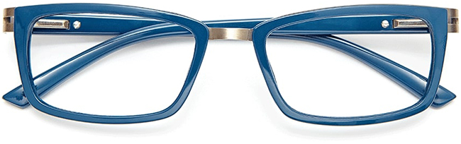 OCCHIALE DA LETTURA PREMONTATO TWINS PLATINUM LUGANO BLU +2,00 - farmanauta.it