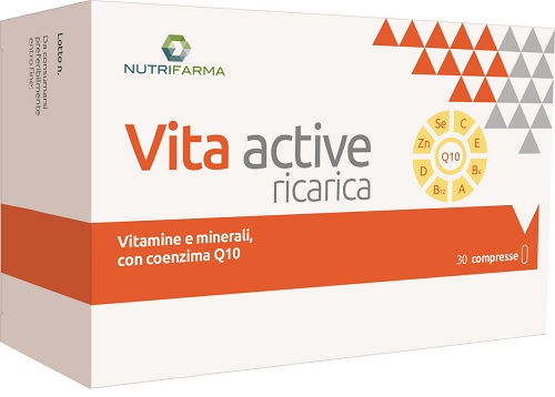 VITA ACTIVE RICARICA 30 COMPRESSE - farmanauta.it