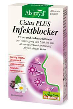 ALSIROYAL INFEKT BLOCKER CISTUS PLUS  30 PASTIGLIE GOMMOSE 57 G - farmanauta.it