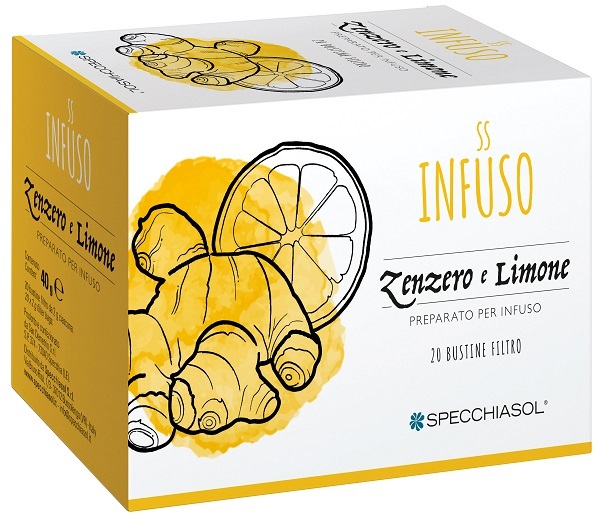 INFUSO TISANA ZENZERO + LIMONE 20 FILTRI - farmanauta.it