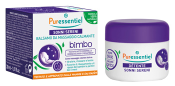 PURESSENTIEL BALSAMO DA MASSAGGIO PETTORALE BIMBO SONNI SERENI 30 ML - farmanauta.it