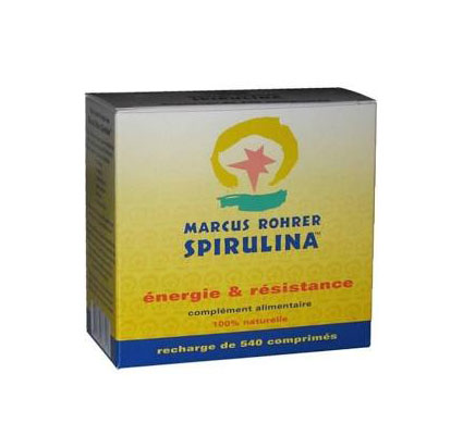 SPIRULINA MARCUS ROHRER 540 COMPRESSE - farmanauta.it