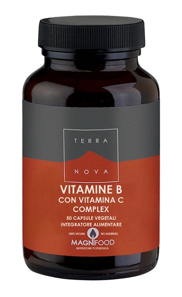 TERRANOVA COMPLESSO DI VITAMINE B CON VITAMINA C 50 CAPSULE - farmanauta.it