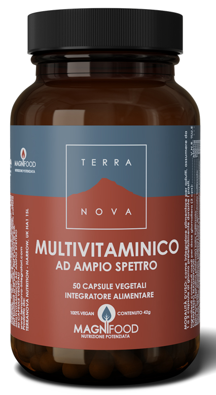 TERRANOVA COMPLESSO MULTIVITAMINICO AD ALTO SPETTRO 50 CAPSULE - farmanauta.it