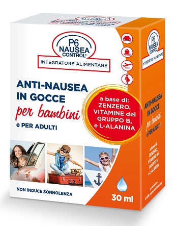 P6 NAUSEA CONTROL GOCCE ANTINAUSEA 30 ML - farmanauta.it