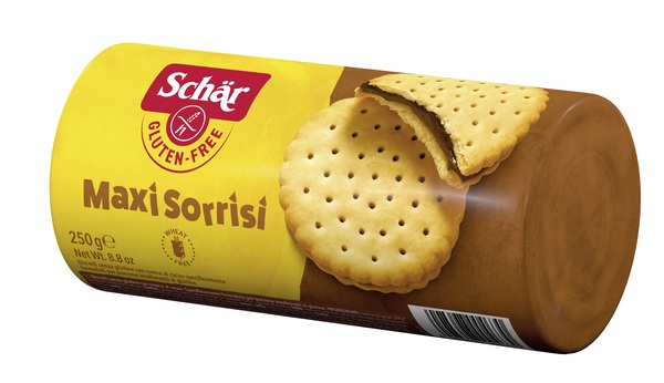 SCHAR MAXI SORRISI BISCOTTO 250 G - farmanauta.it