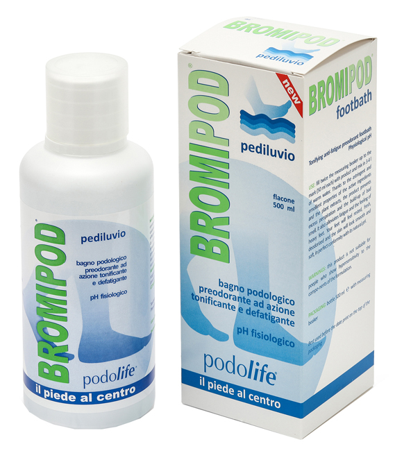 BROMIPOD PEDILUVIO DEFATICANTE 500 ML - farmanauta.it