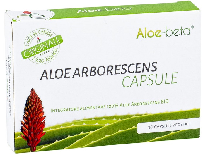ALOE BETA 30 CAPSULE ALOE ARBORESCENS - farmanauta.it