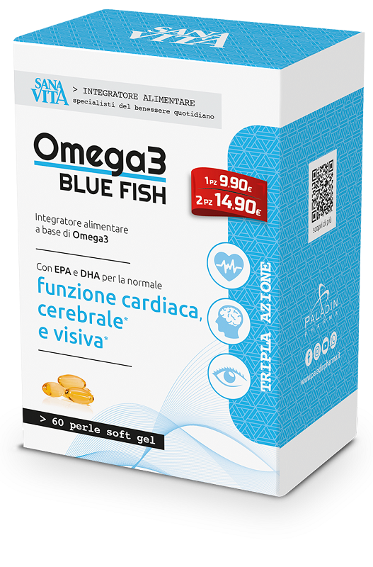 SANAVITA BLUE FISH 60 CAPSULE - farmanauta.it