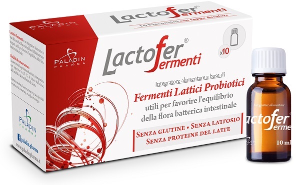 LACTOFER FERMENTI 10 FLACONCINI 10 ML - farmanauta.it