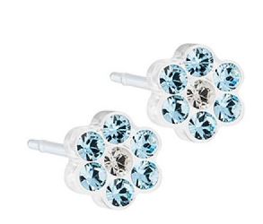 BLOMDAHL FORALOBO MP DAISY 5MM AQUAMARINE/CRYSTAL - farmanauta.it