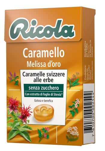 RICOLA HERB-CARAMEL 50 G - farmanauta.it