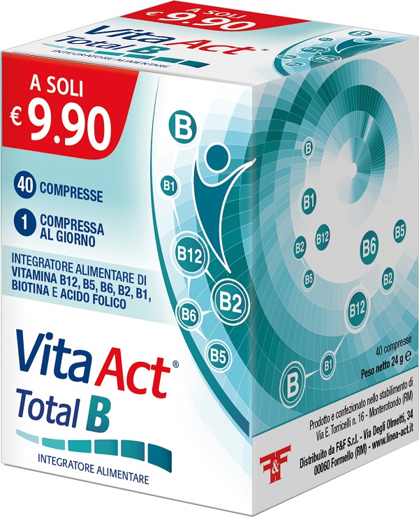 VITA ACT TOTAL B 40 COMPRESSE - farmanauta.it