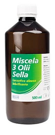 MISCELA 3 OLI LASSATIVO 500 ML MD SELLA - farmanauta.it