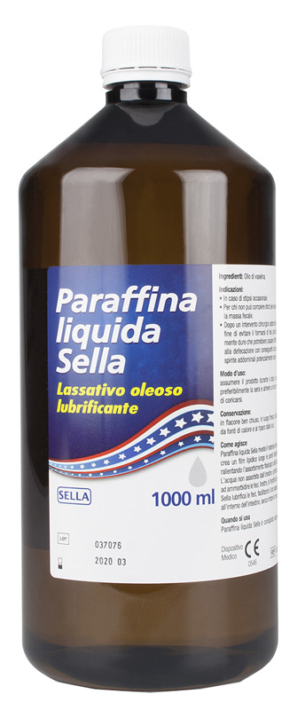 PARAFFINA LIQUIDA MD LASSATIVO 1 L SELLA - farmanauta.it