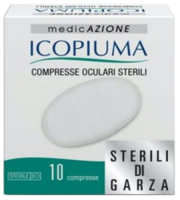 COMPRESSE OCULARI ADESIVE STERILI 10 PEZZI - farmanauta.it
