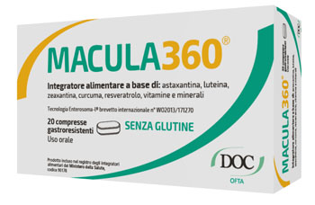 MACULA360 20 COMPRESSE GASTRORESISTENTI - farmanauta.it