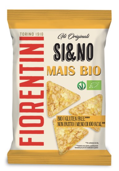 BIO SI&NO GALLETTINE DI MAIS TRIANGOLARI MULTIPACCO 6 CONFEZIONI DA 20 G - farmanauta.it