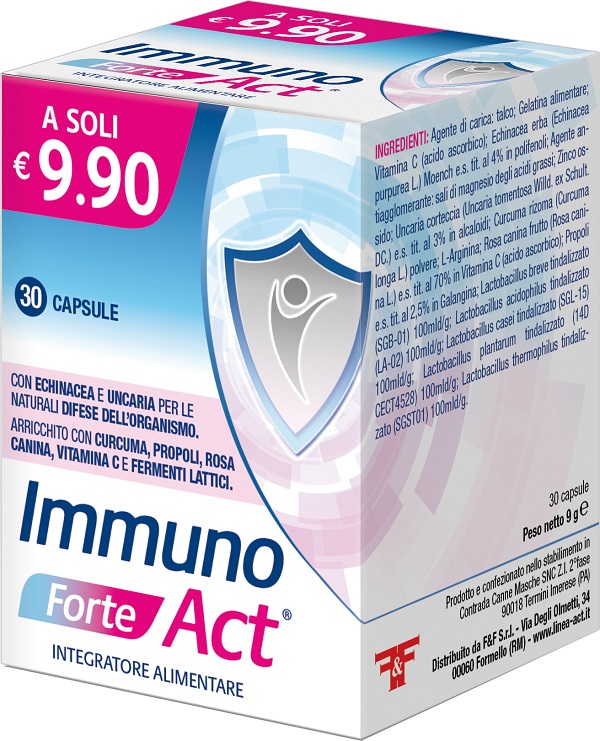 IMMUNO ACT FORTE 30 CAPSULE - farmanauta.it