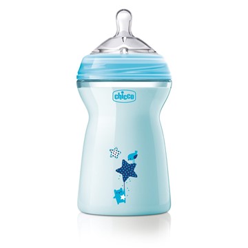 CHICCO BIBERON NATURAL FEELING 6 M+ BOY 330 ML - farmanauta.it